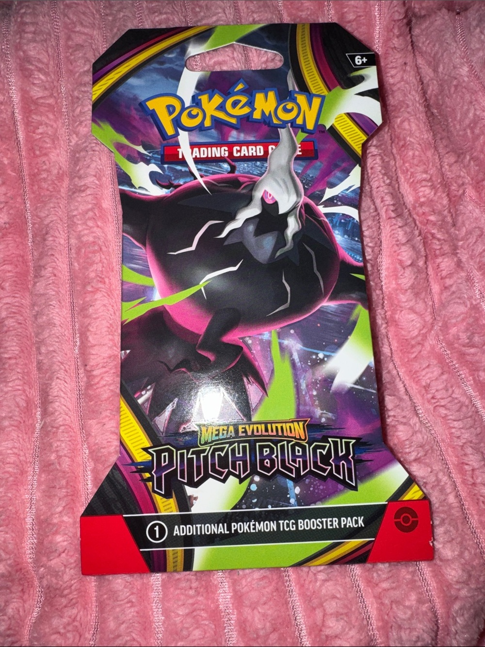 Pokémon Trading Card Game mega evolution pitch black Packaging